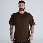 Camiseta Oversized Mith Nation Relief Marrom