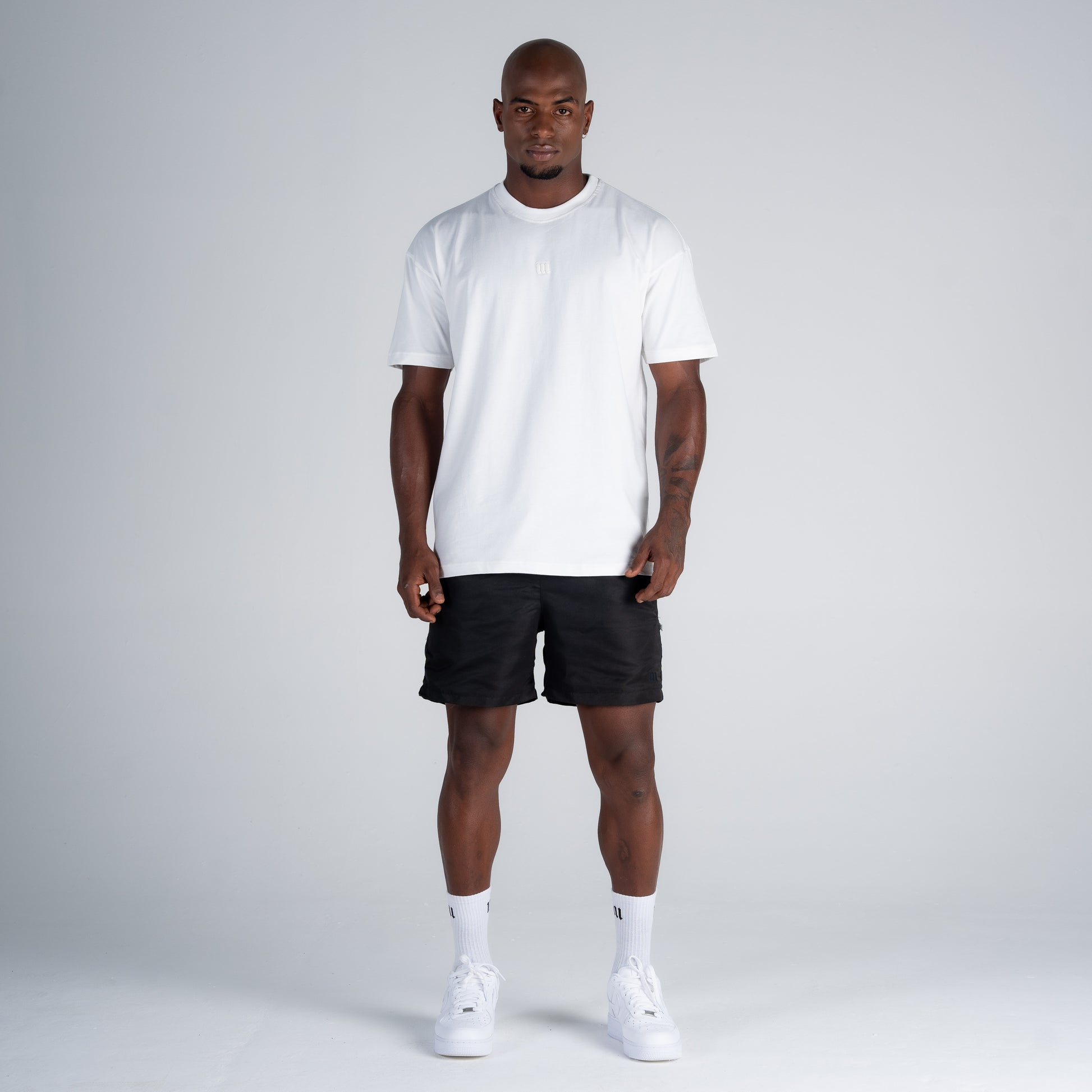 Camiseta Oversized Mith Nation Relief Off White
