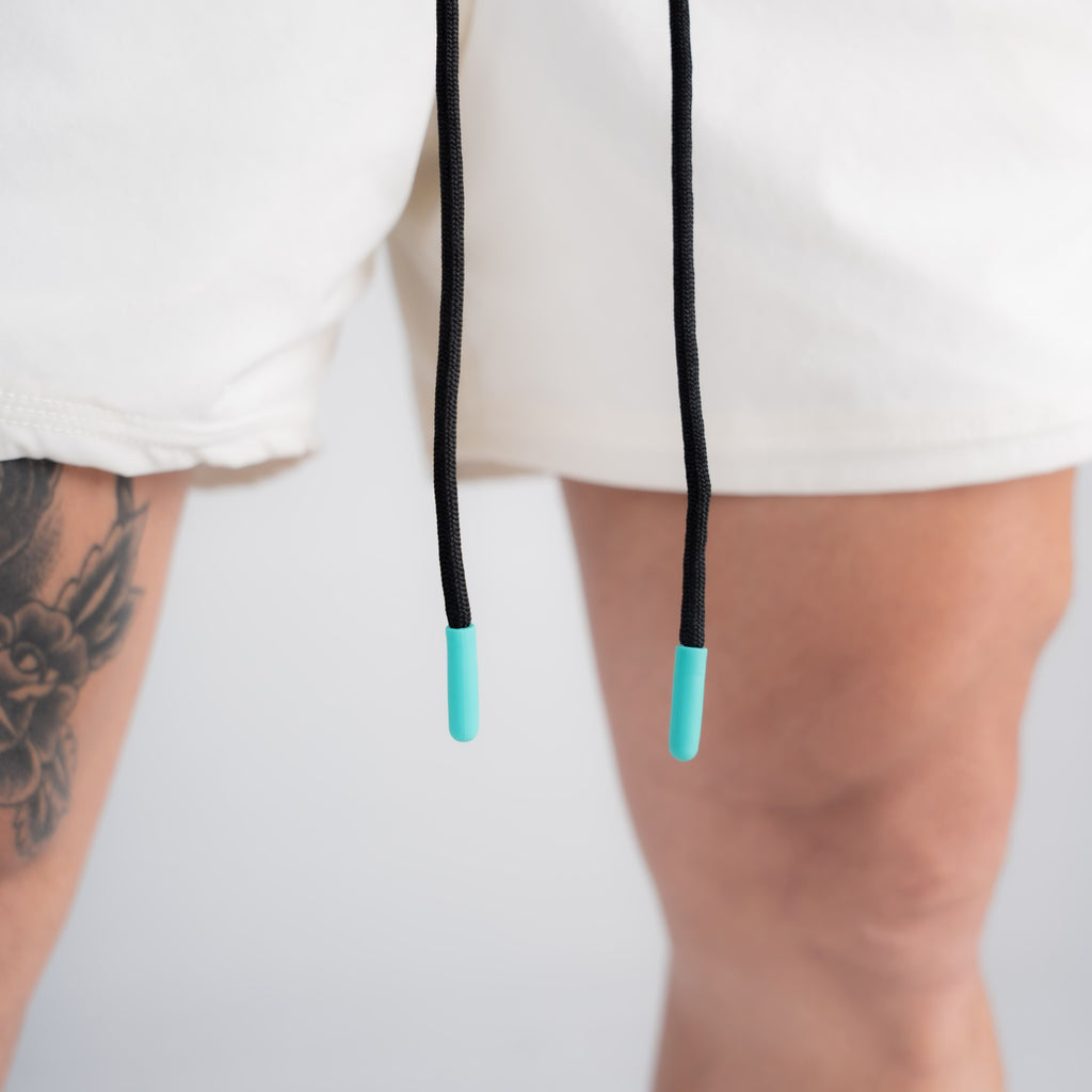 Shorts de Moletom Mith Aesthetics Off White