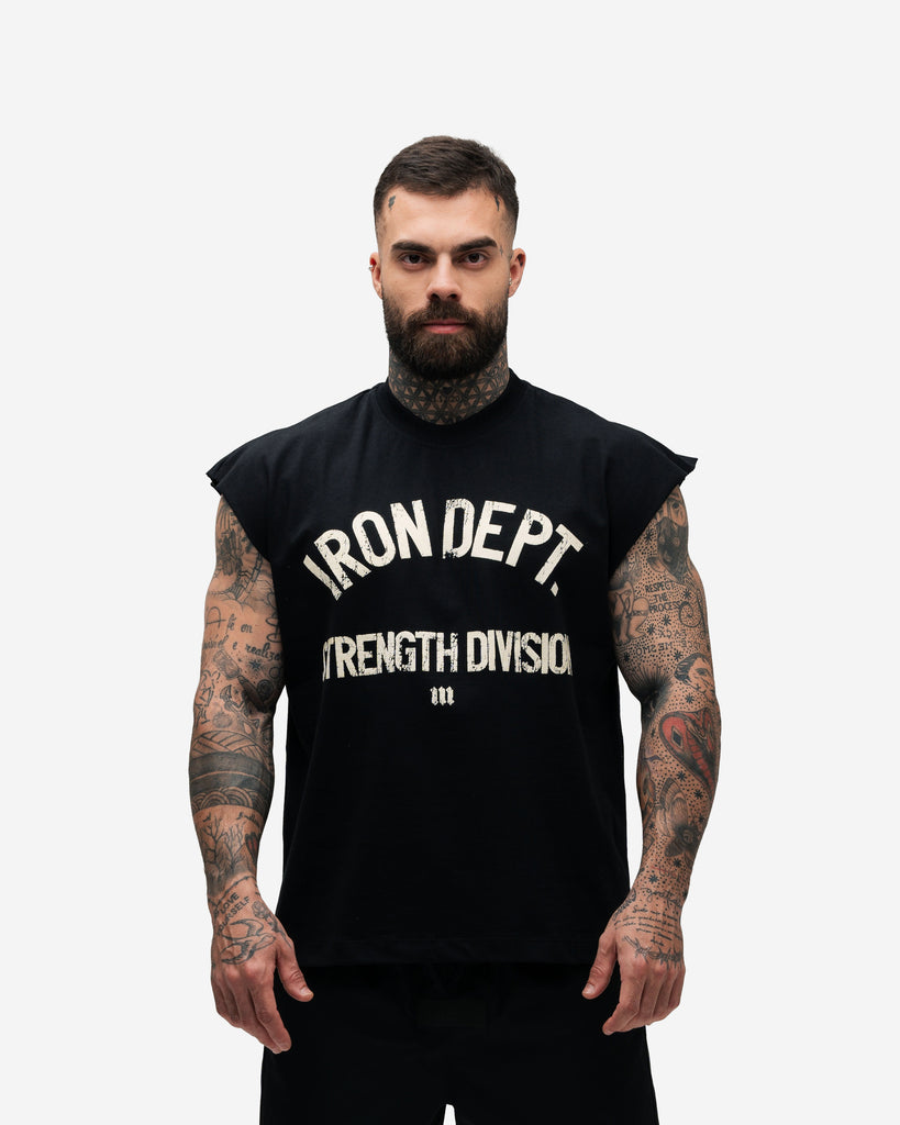 Regata Oversized Box Iron Dept. Preto