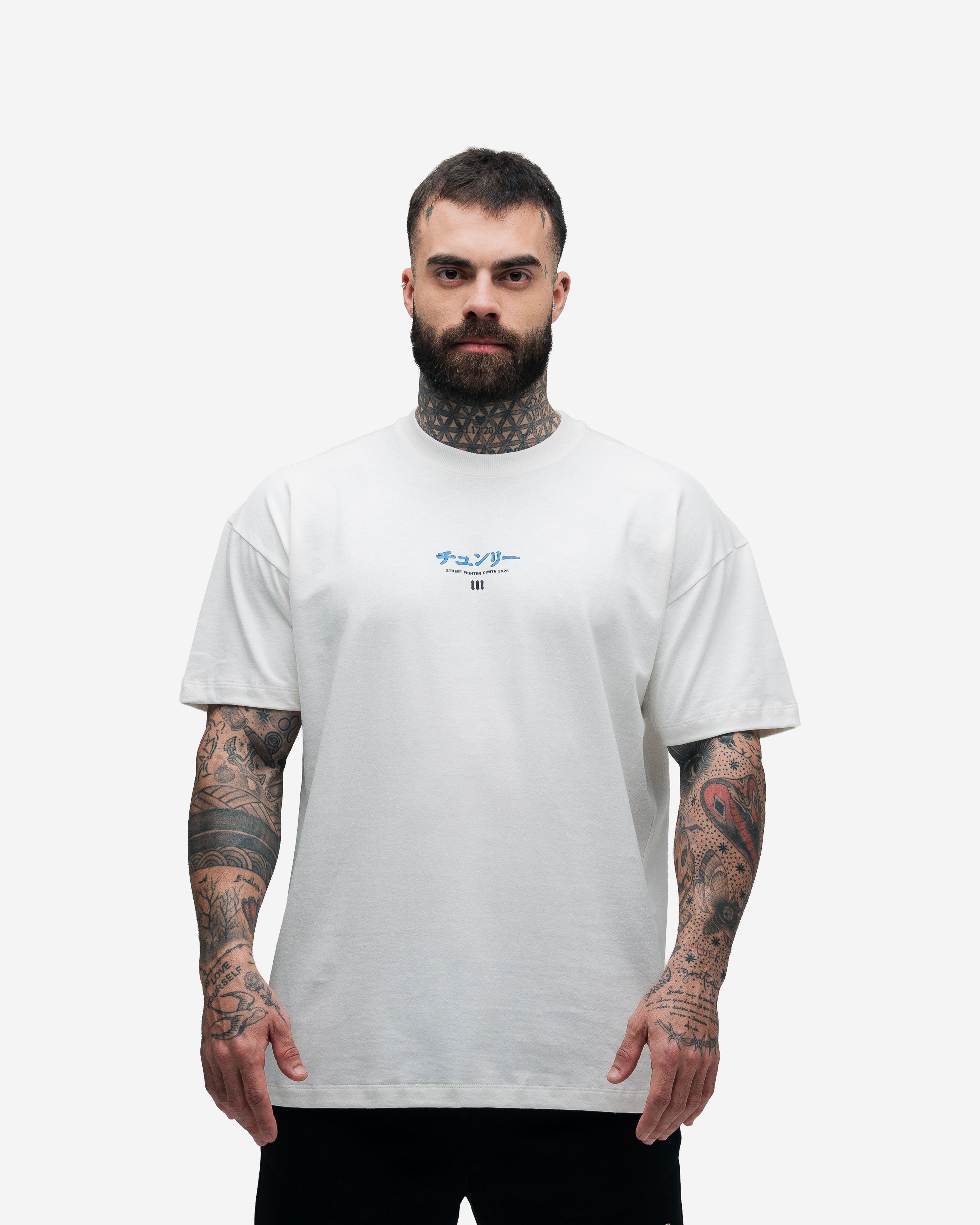 Camiseta Oversized Street Fighter Chun Li Off White – Mith