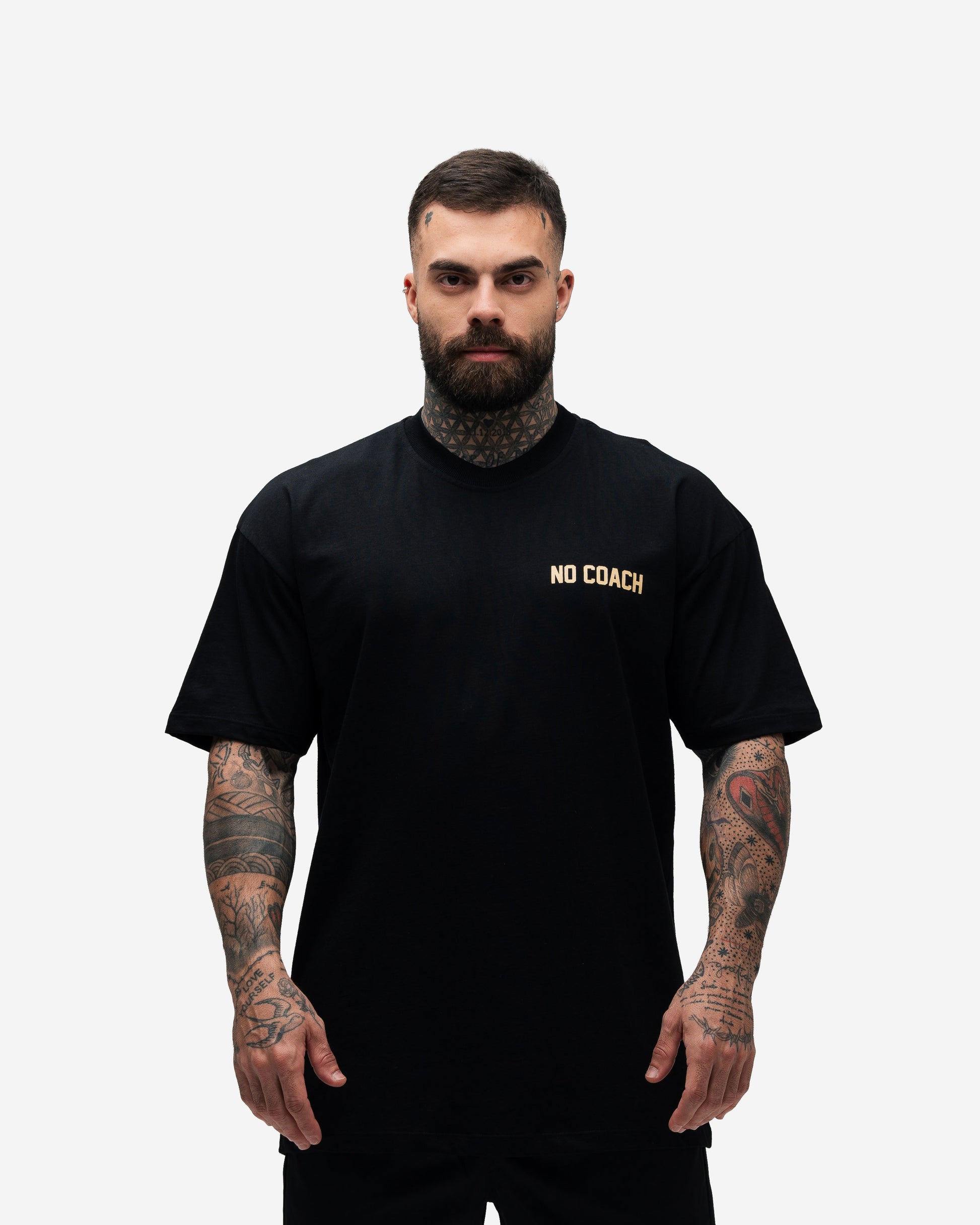 Camiseta Oversized Mith I Have No Coach Preto