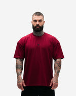 Camiseta Oversized Treino Bordo Mith Nation Icon