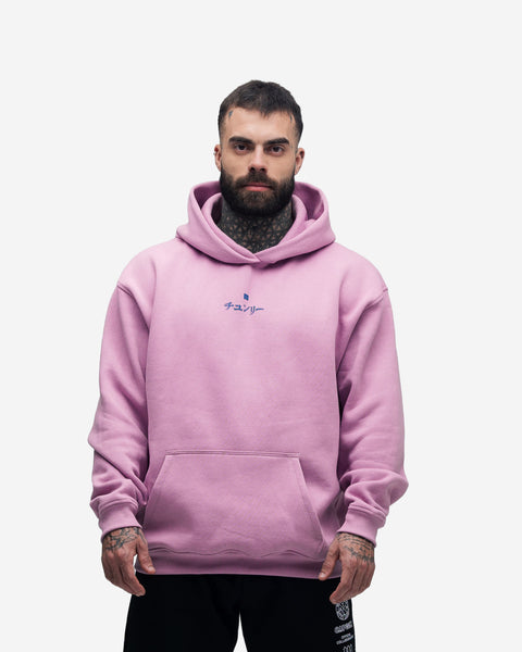 Blusa De Moletom Oversized Capuz Street Fighter Chun Li Rosa