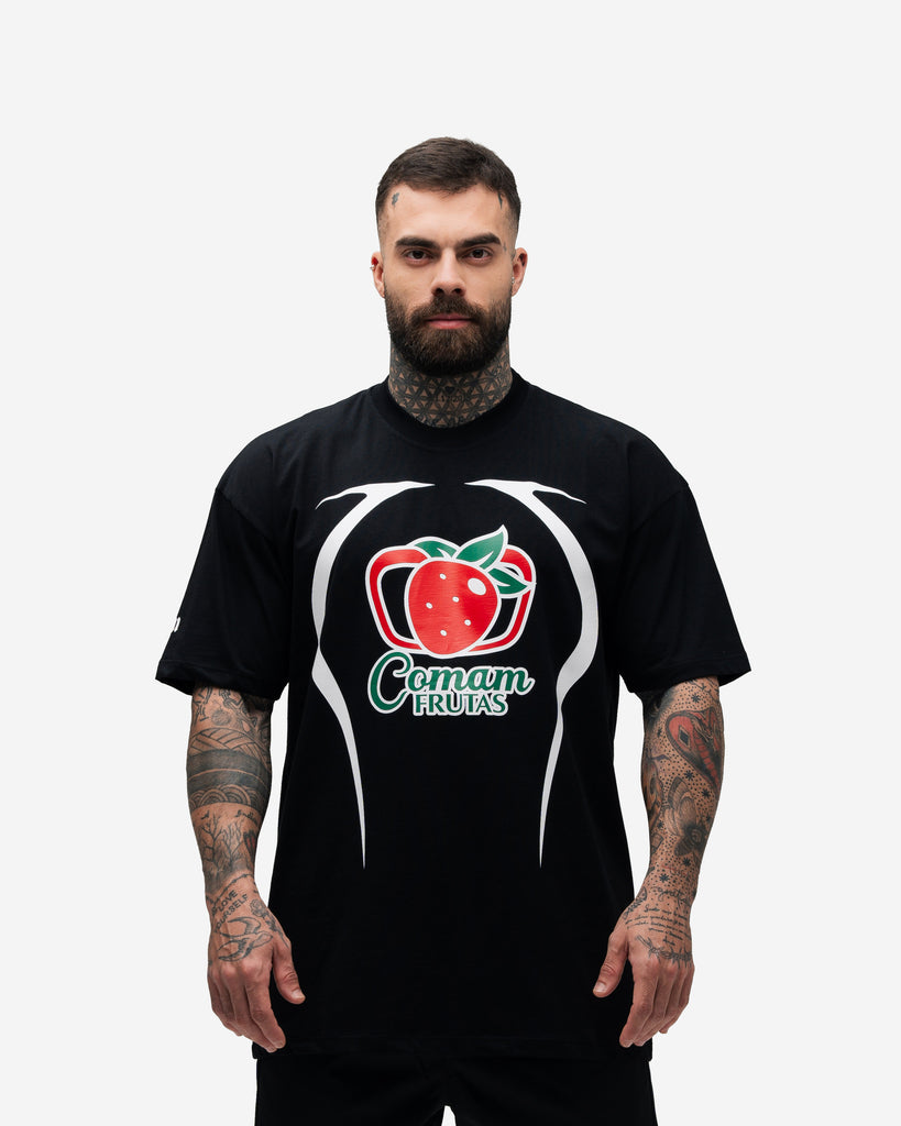 Camiseta Mith Comam Frutas BR Number 10 Preto