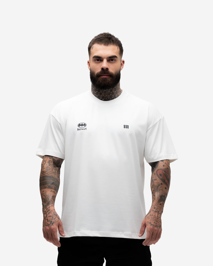 Camiseta <strong>Oversized Treino </strong>Mith X Batman Dark Knight Off White