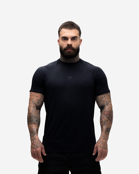 Camiseta <strong>Dry Compressão</strong> Mith X Batman Insignia Preto
