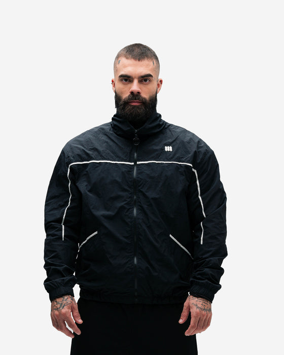 Jaqueta Corta Vento Tactel Preta Mith Nation