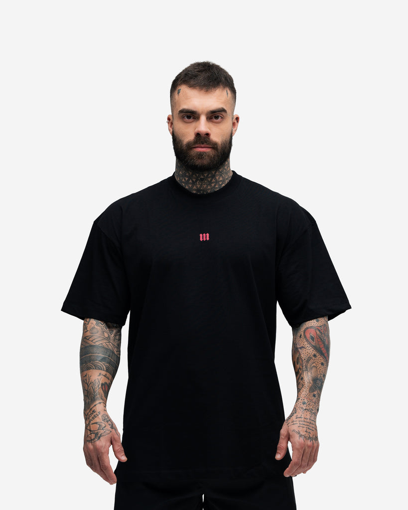 Camiseta Oversized Mith Nation Graphic Preto