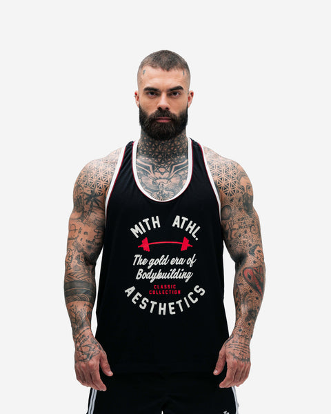 Regata Wide Golden Era Preta Athl Aesthetics