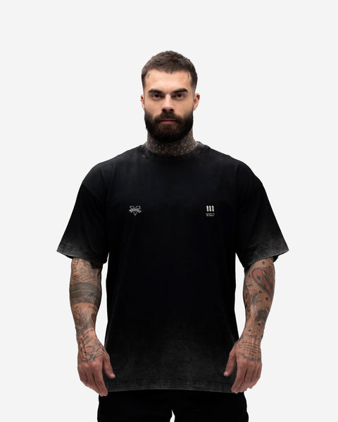 Camiseta Oversized Premium Estonada Preta Mith x Street Fighter Ryu