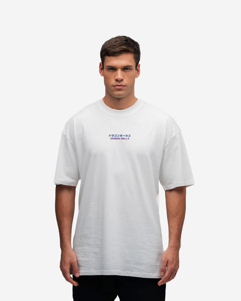 Camiseta Oversized Mith Dragon Ball Z Family Off White