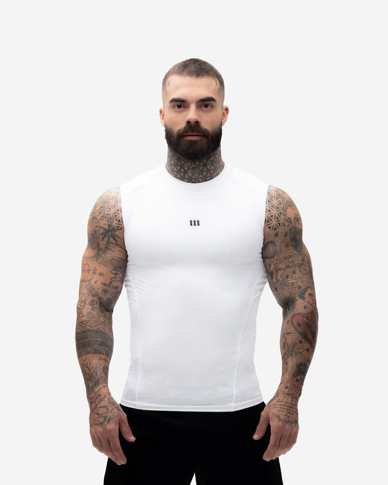 Regata Compressão Branco Mith Nation Icon