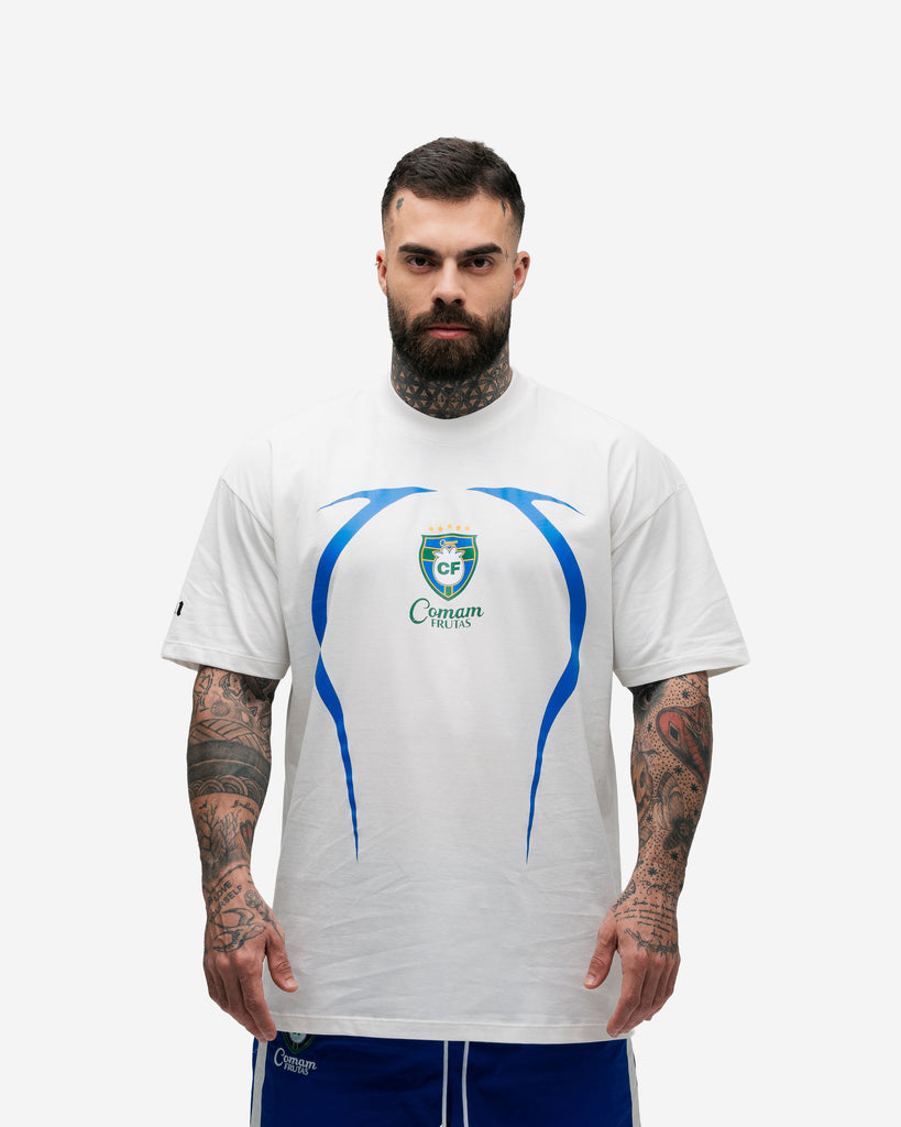 Camiseta Mith Comam Frutas 10 Off White