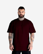 Camiseta Oversized Treino Bordo Mith Nation Icon