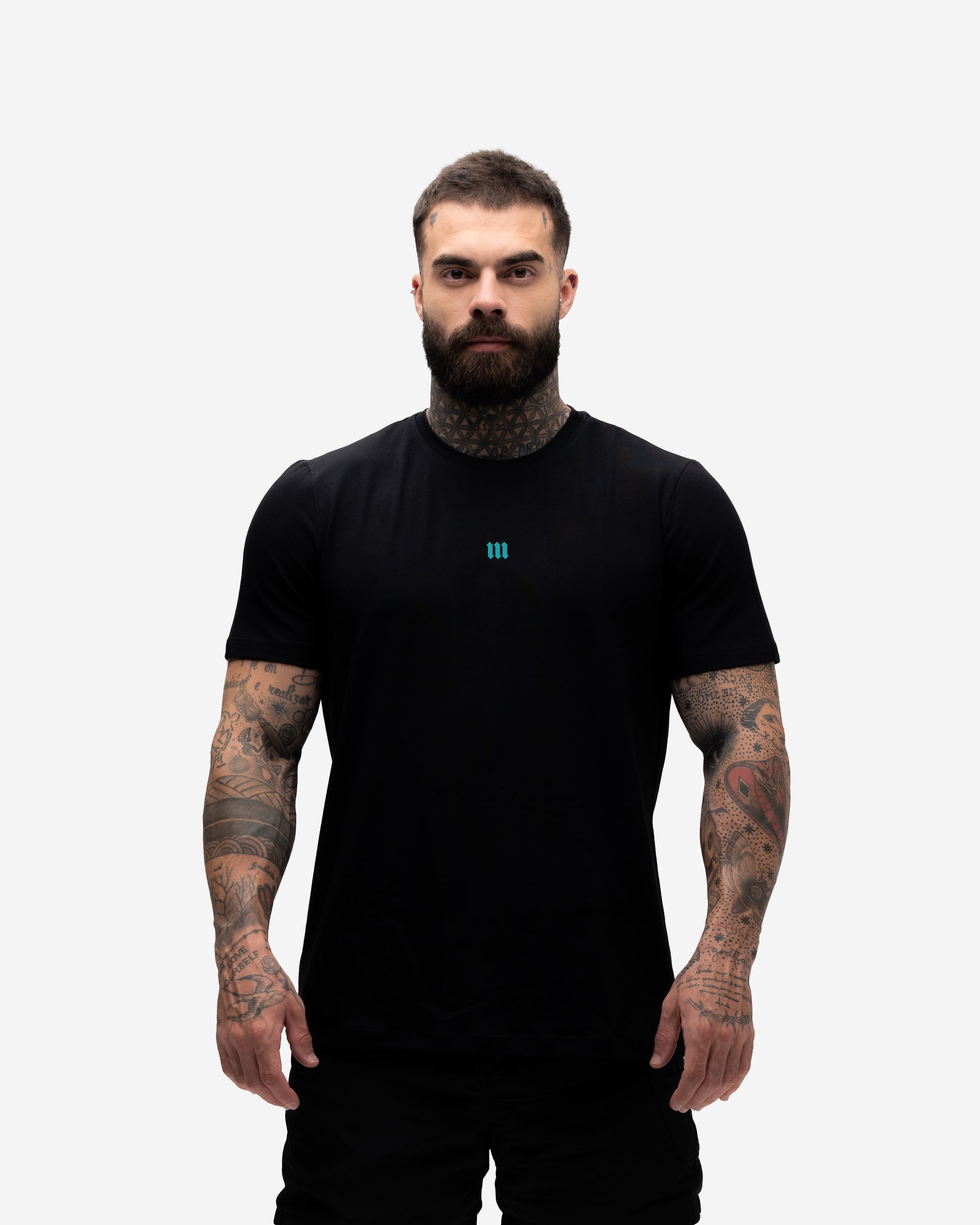 Camiseta Ajustada Mith Projection Preto