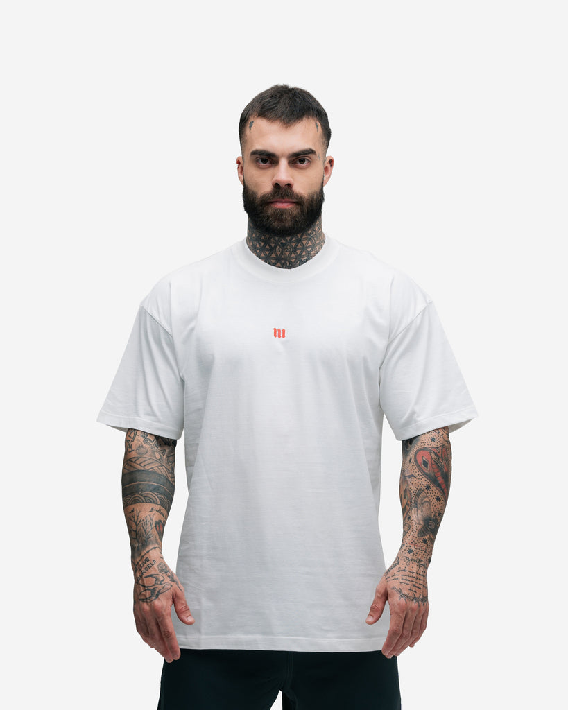 Camiseta Oversized Pencell Logo Off White