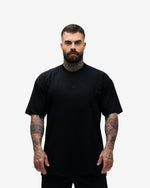 Camiseta Oversized Treino Preto Mith Nation Icon