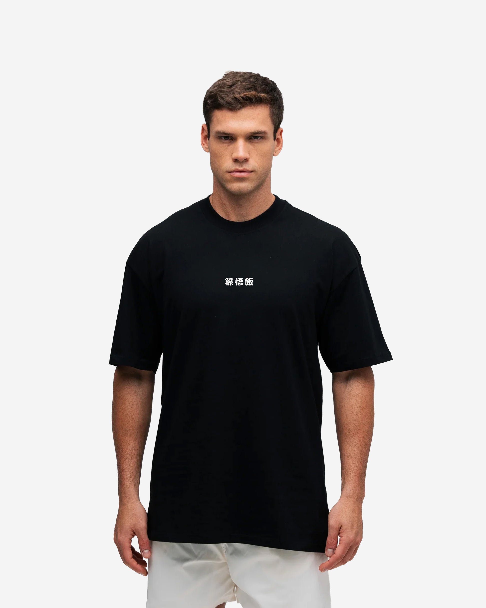 Camiseta Oversized Mith Dragon Ball Z Especial Gohan Preto
