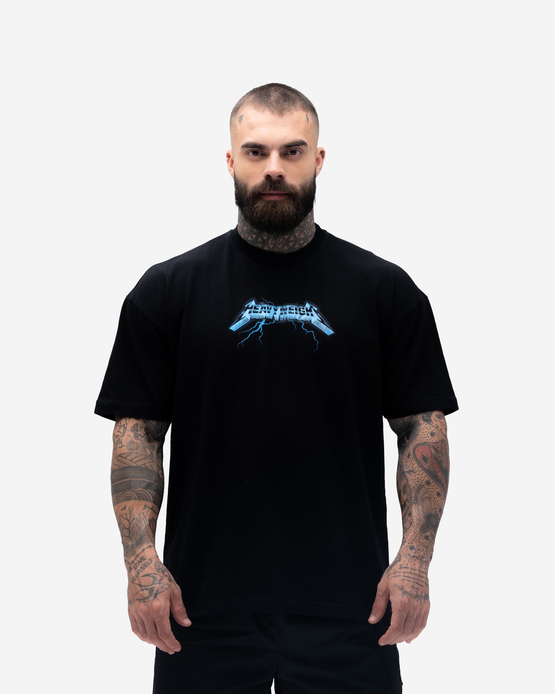 Camiseta <strong>Oversized Treino</strong> Mith I Hate Plan B Preto