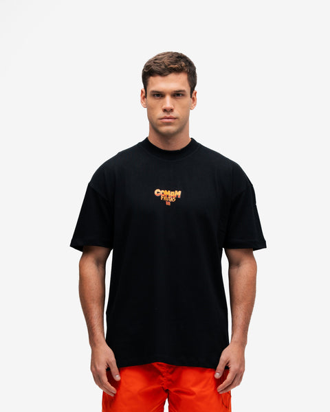 Camiseta Oversized Comam Frutas Gorgons Preto