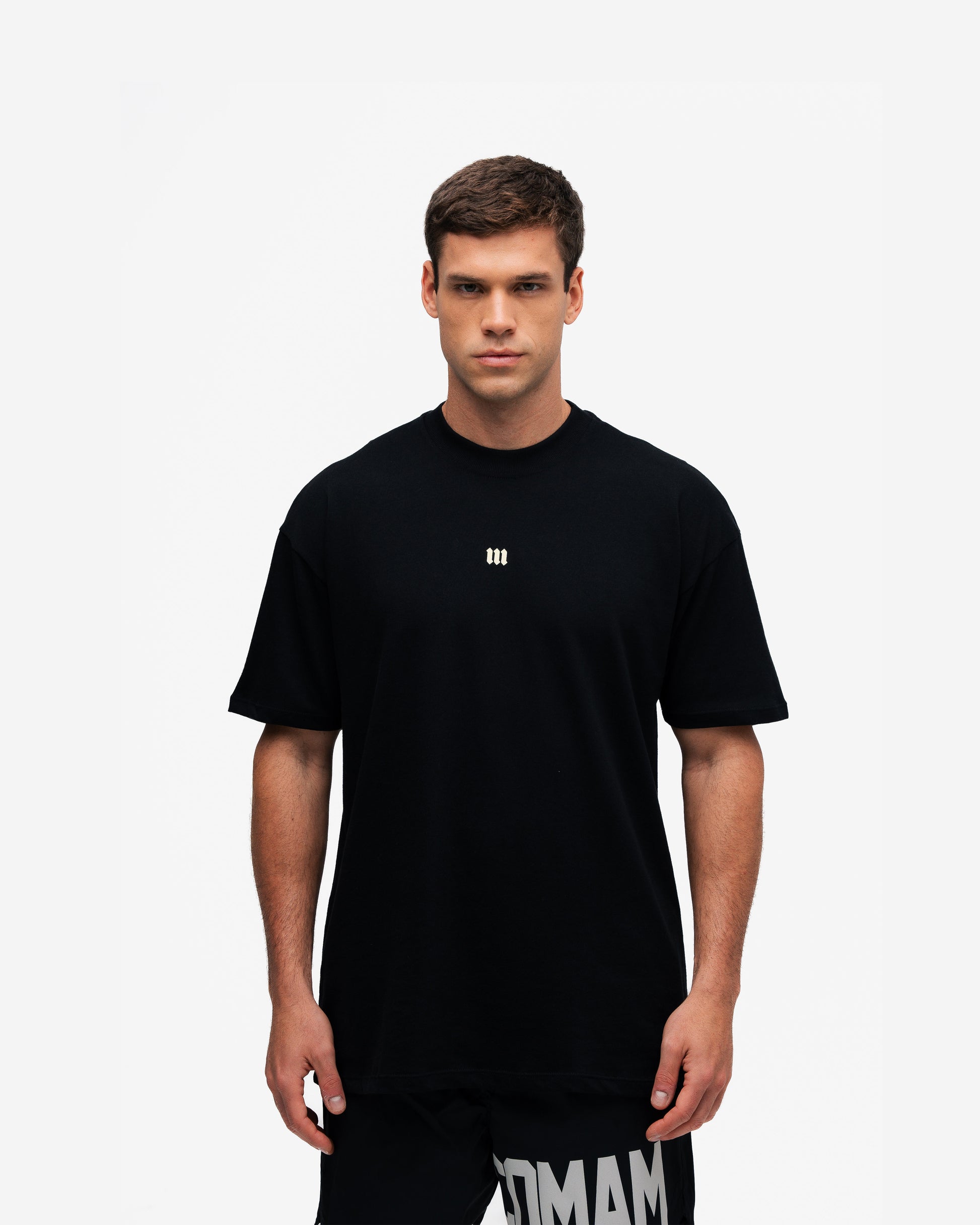 Camiseta Oversized Mith Nation Profile Preto