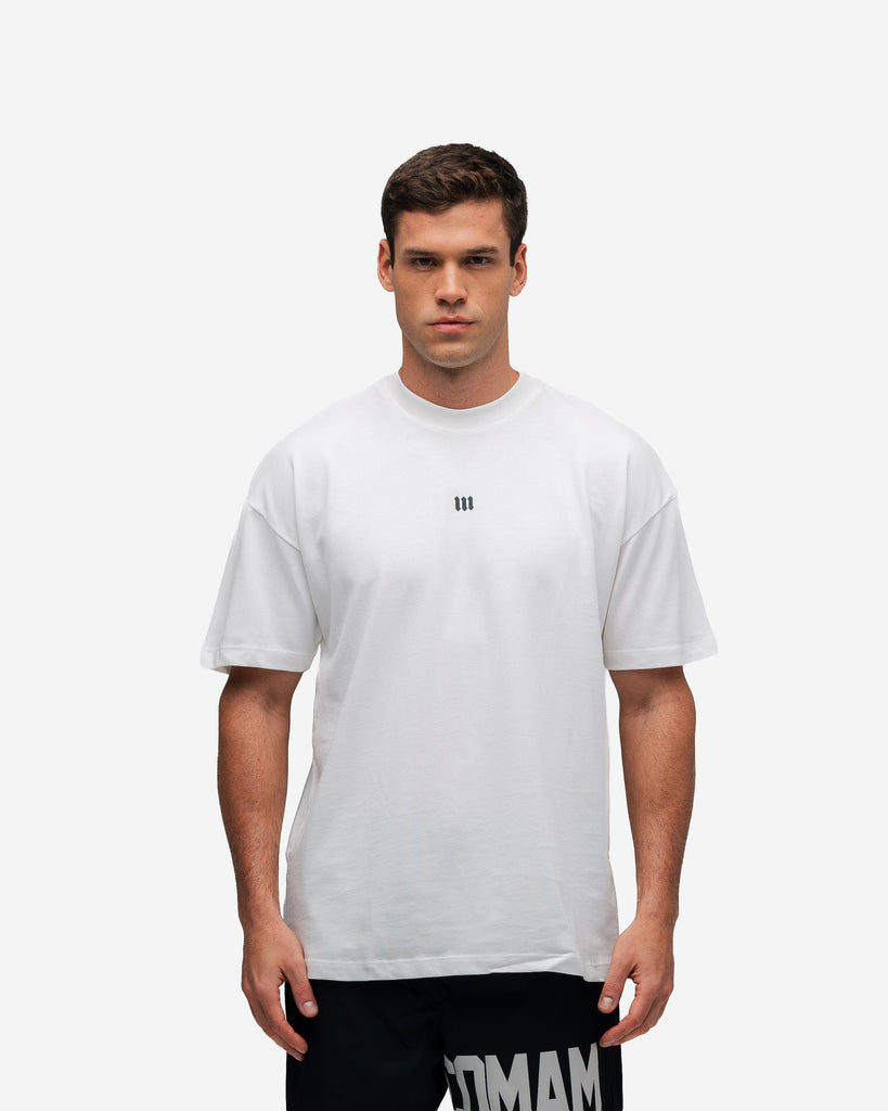 Camiseta Oversized Mith Nation Profile Off White