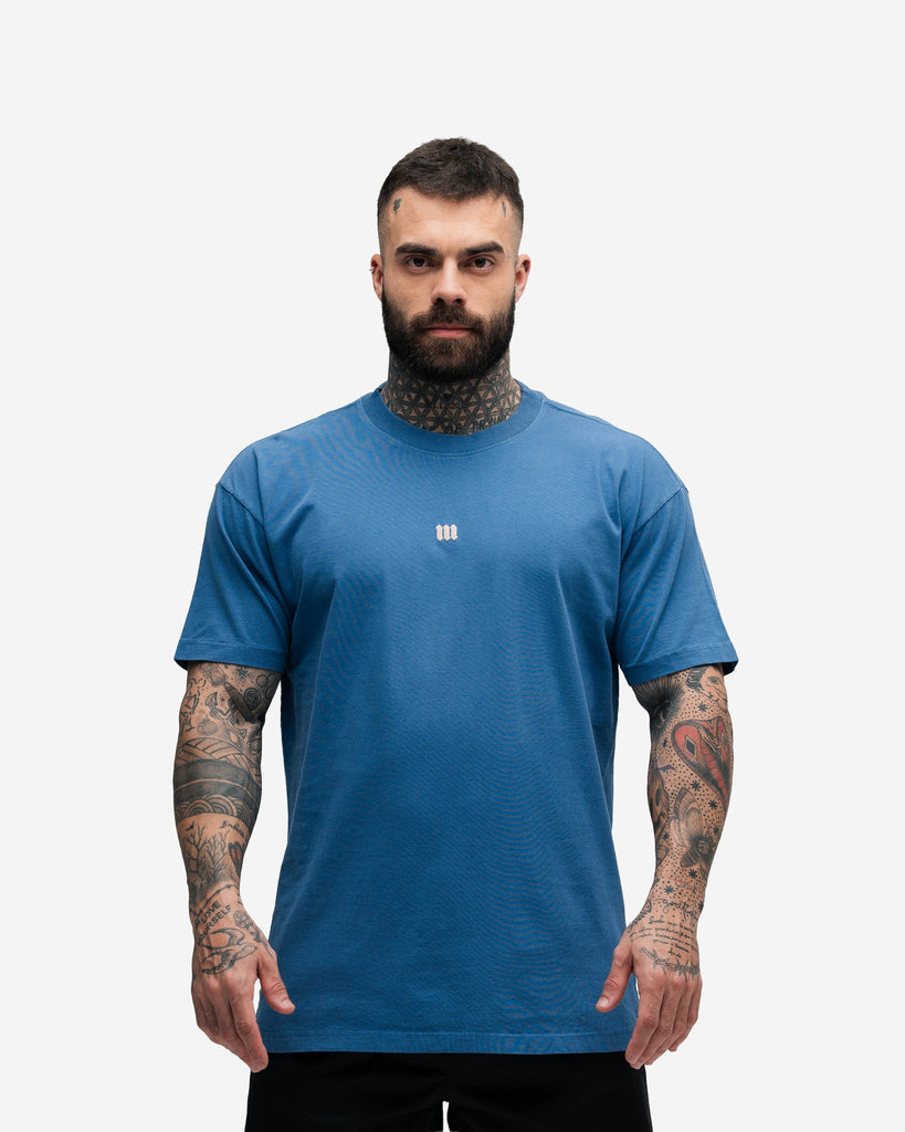 Camiseta Oversized Estonada Puff Mith Nation Marinho