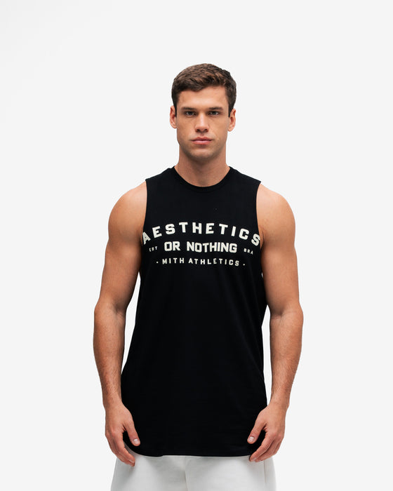 Regata Cut Off Mith Nation Aesthetics or Nothing Preto