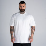 Camiseta Oversized Mith Nation Adornment Off White