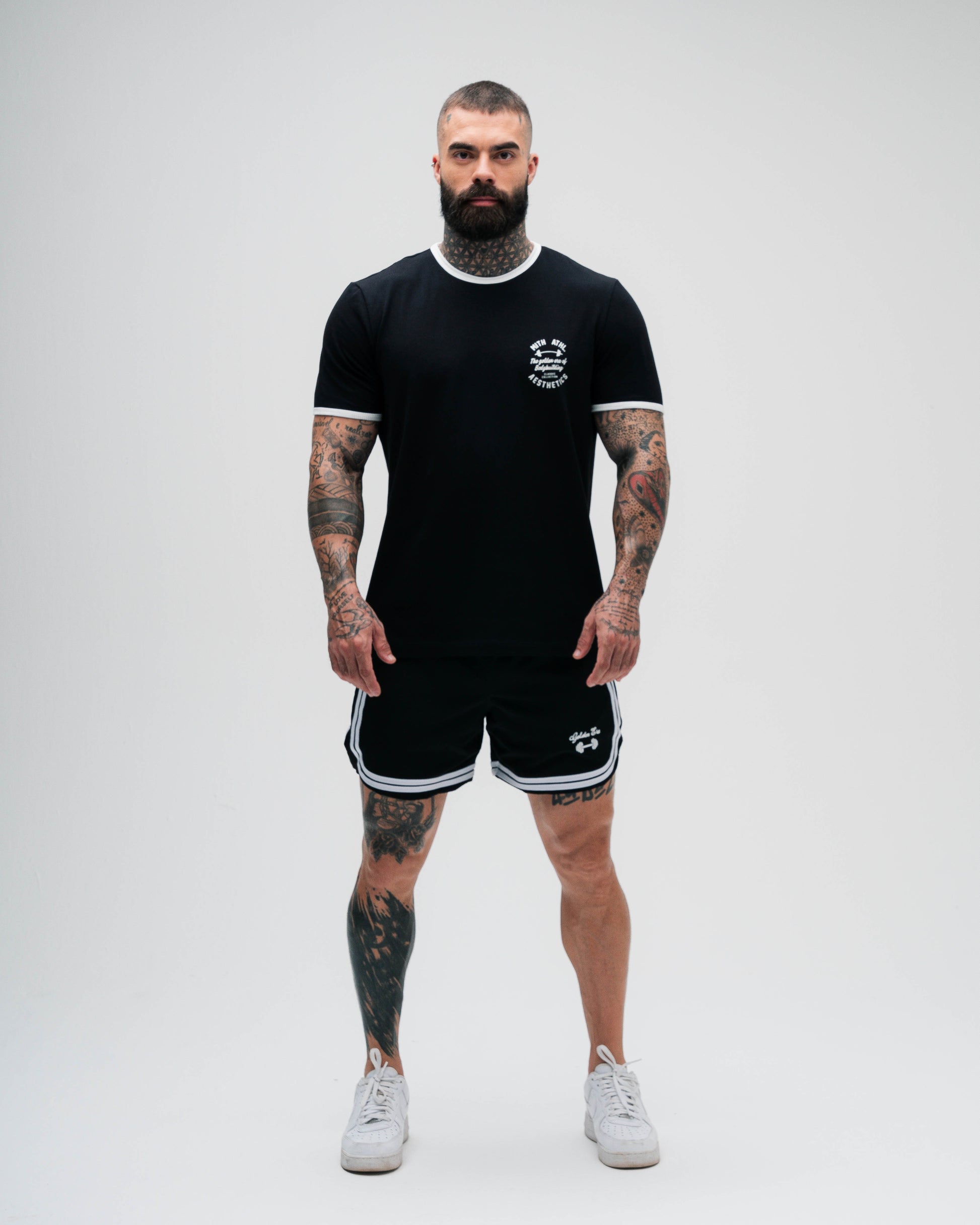 Camiseta Golden Era Preta Athl Aesthetics