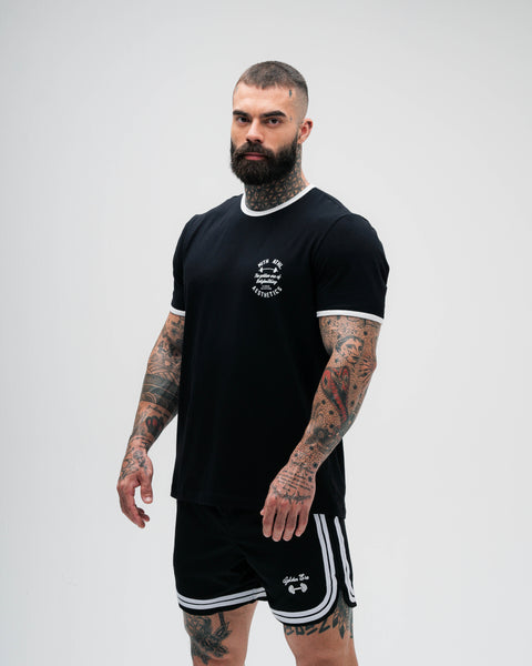 Camiseta Golden Era Preta Athl Aesthetics