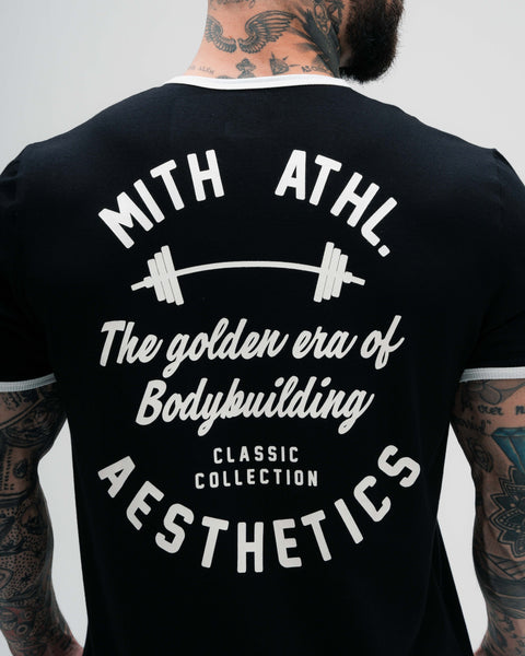 Camiseta Golden Era Preta Athl Aesthetics