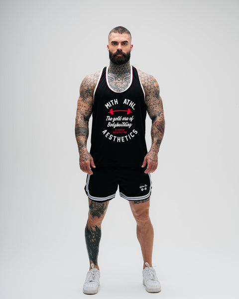 Regata Wide Golden Era Preta Athl Aesthetics