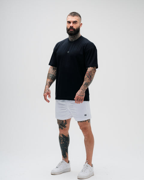 Camiseta Oversized Treino Preto Mith Nation Icon