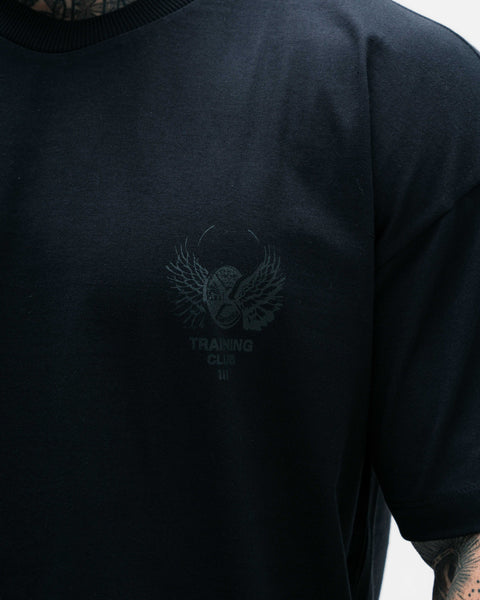 Camiseta Oversized Heavy Preta Mith Nation Training Club