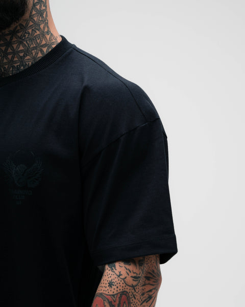 Camiseta Oversized Heavy Preta Mith Nation Training Club