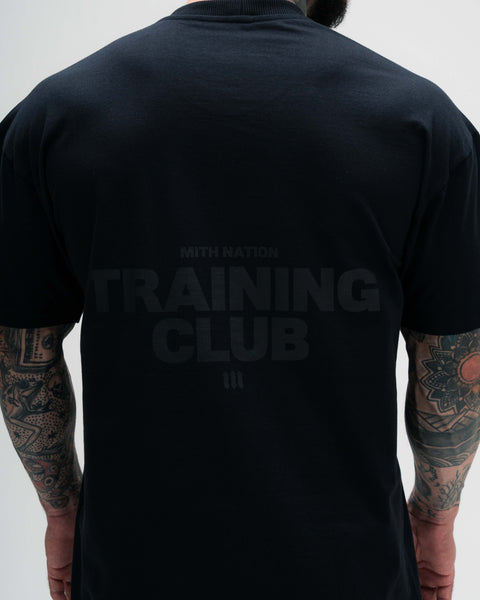 Camiseta Oversized Heavy Preta Mith Nation Training Club