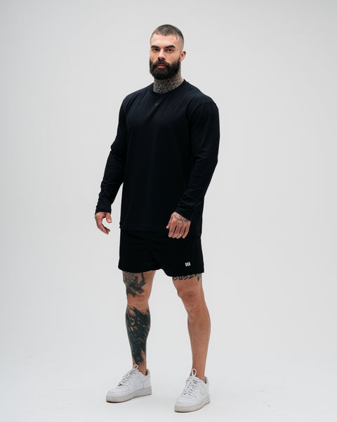 Camiseta Manga Longa Preto Mith Nation