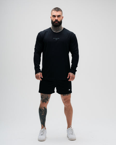 Camiseta Manga Longa Preto Mith Nation Experience Across