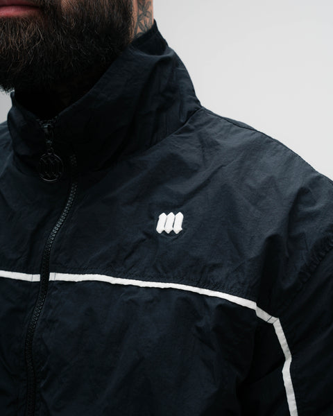 Jaqueta Corta Vento Tactel Preta Mith Nation