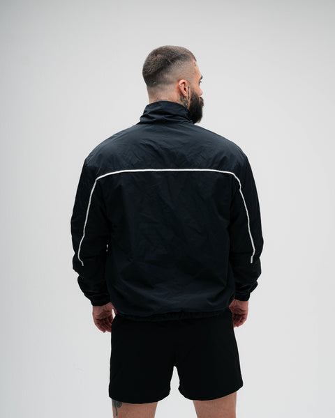 Jaqueta Corta Vento Tactel Preta Mith Nation