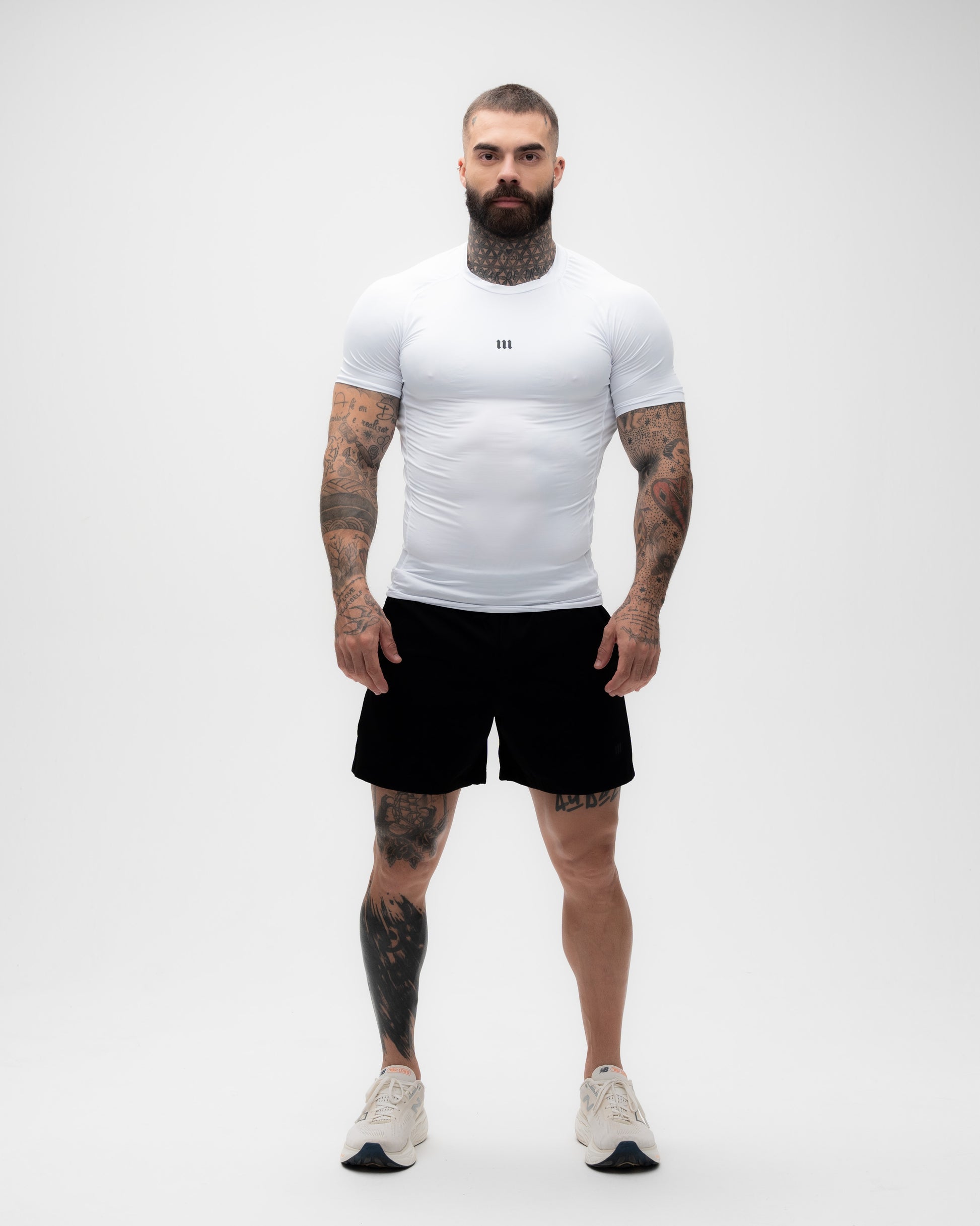 Camiseta Compressão Branca Mith Nation Icon