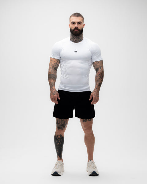 Camiseta <strong>Compressão</strong>  Branca Mith Nation Icon