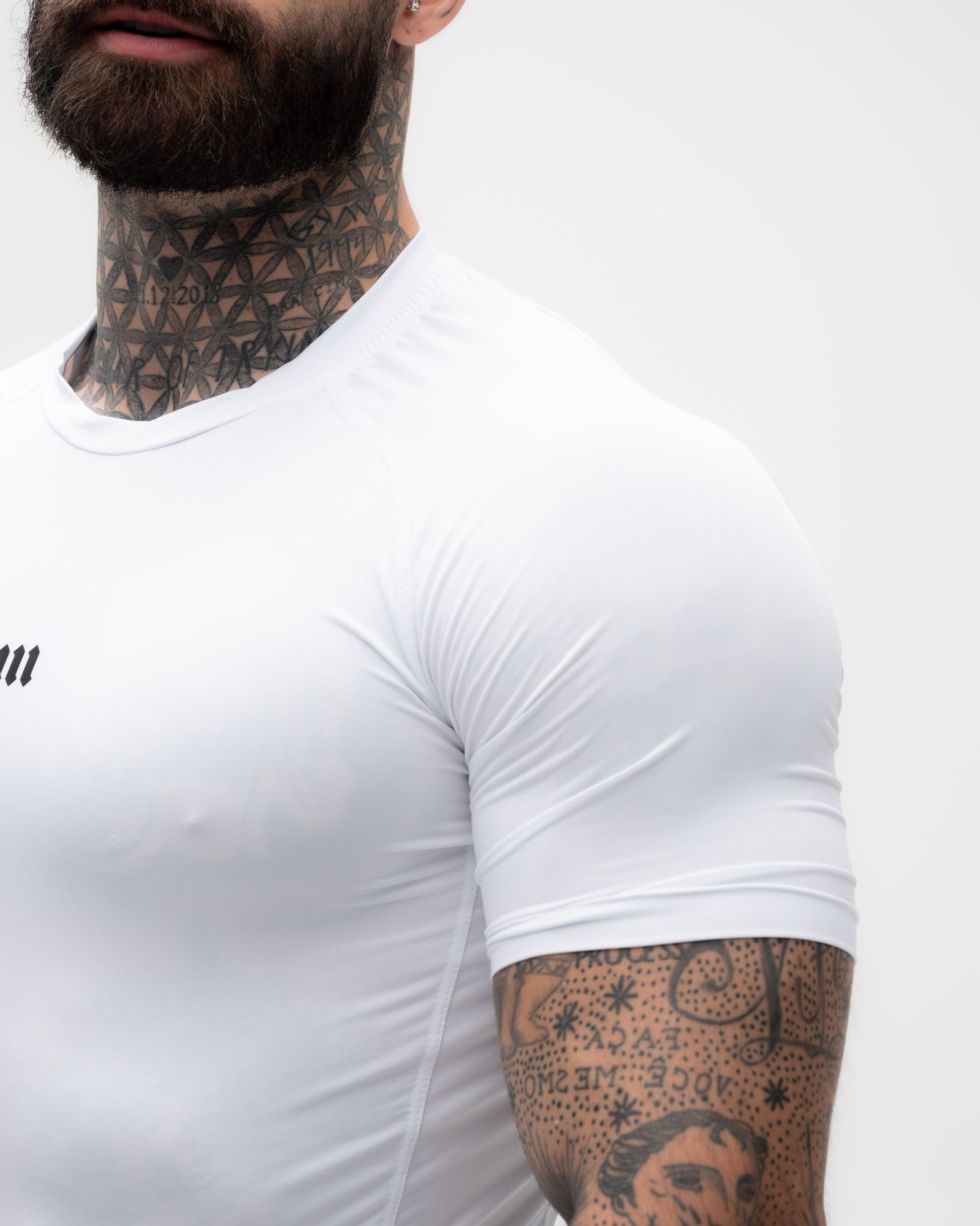 Camiseta Compressão Branca Mith Nation Icon