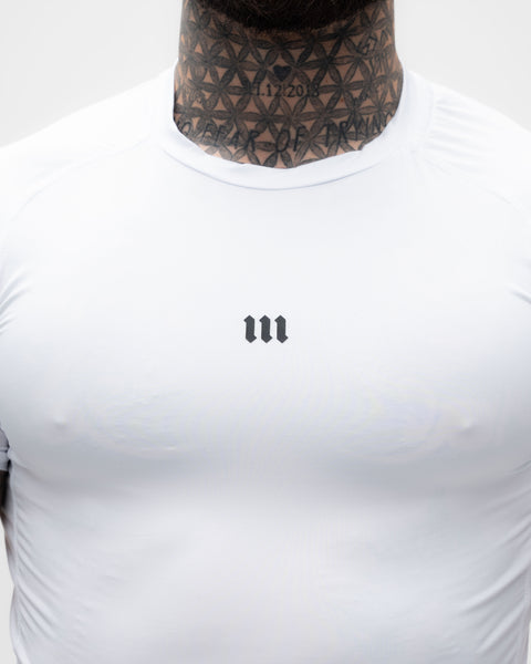 Camiseta <strong>Compressão</strong>  Branca Mith Nation Icon