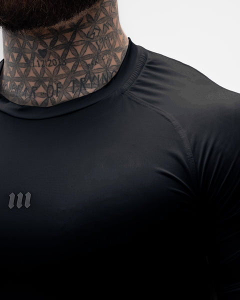 Camiseta Compressão Preto Mith Nation Icon