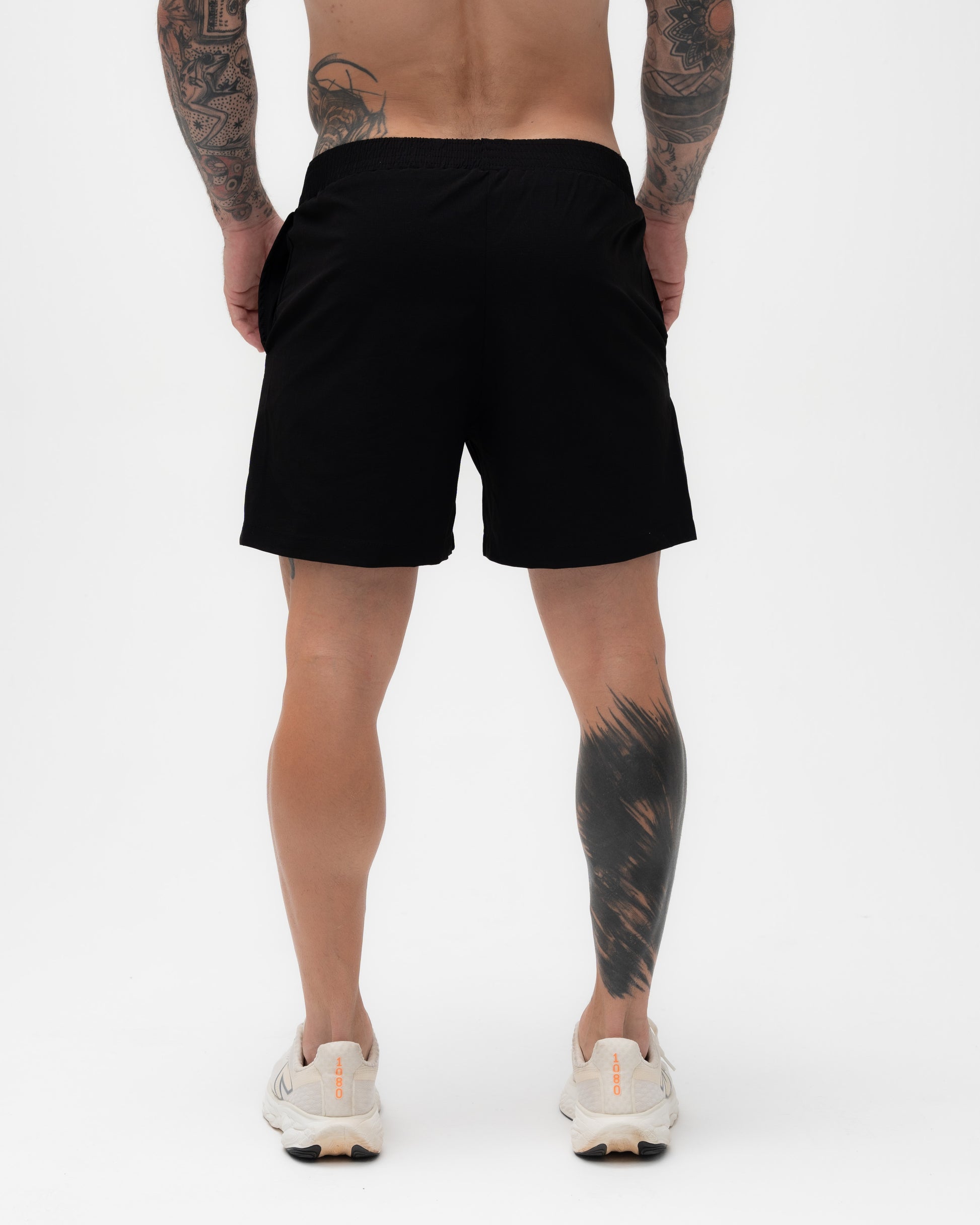 Shorts Curto de Tactel Preto Mith Nation Soft