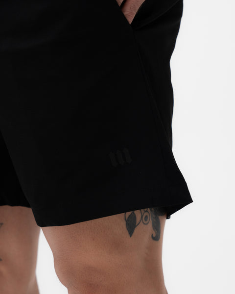 Shorts Curto de Tactel Preto Mith Nation Soft