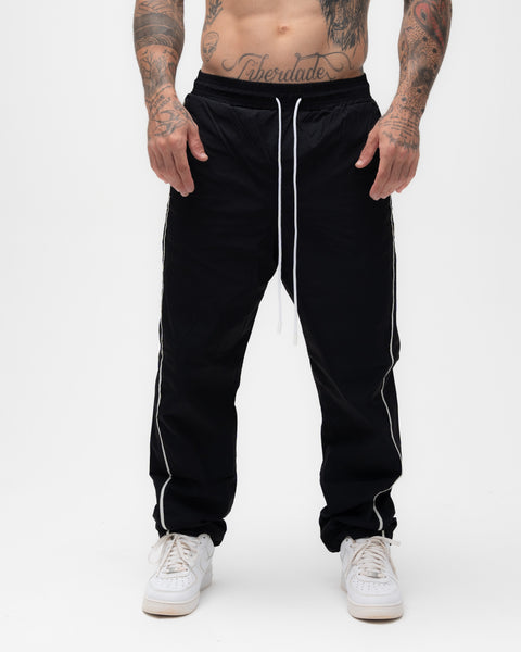 Calça Tactel Dupla Stripes Mith Nation Preto
